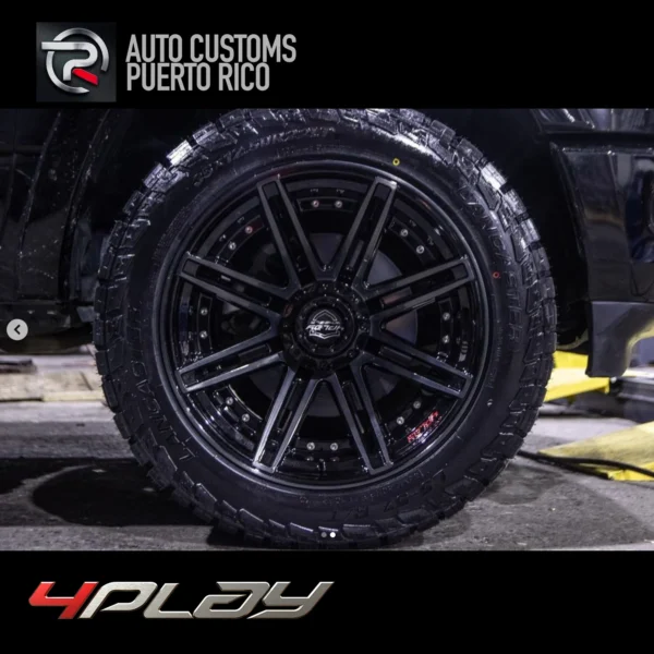 4PLAY WHEELS PR AUTO CUSTOM RAM 1500 4P08 G2 SERIES 22X12 05 600x600
