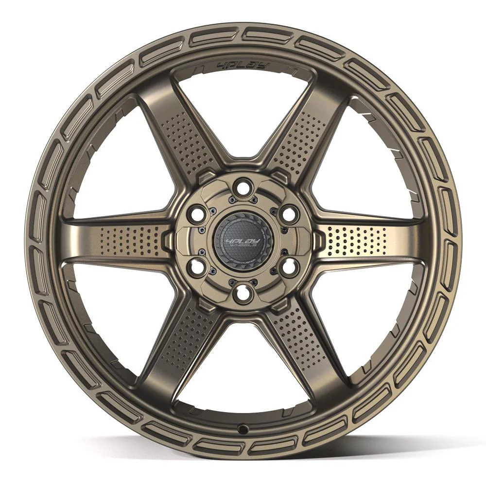 4PLAY 4PS63 20x9 6x135 + 6x139 7 Satin Bronze Wheels 275 55 20 TBB TS 37 AT Tires SET Image 5