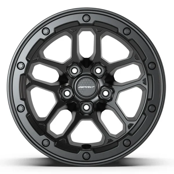 DEFIANT DF01 17x8 5 5x127 12et Satin Black Wheel SET