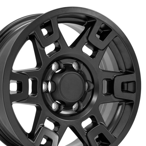 OE Wheels TY16 17x7 6x139 7 4et Matte Black Wheel SET