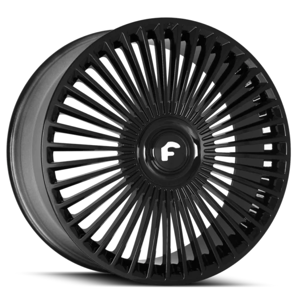24x10 Forgiato Trimestre M (Gloss Black)   Wheels | Rims