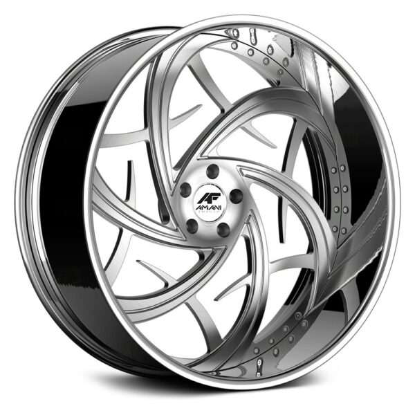 AMANI FORGED   ALVA 2PC Custom Finish with Chrome Lip